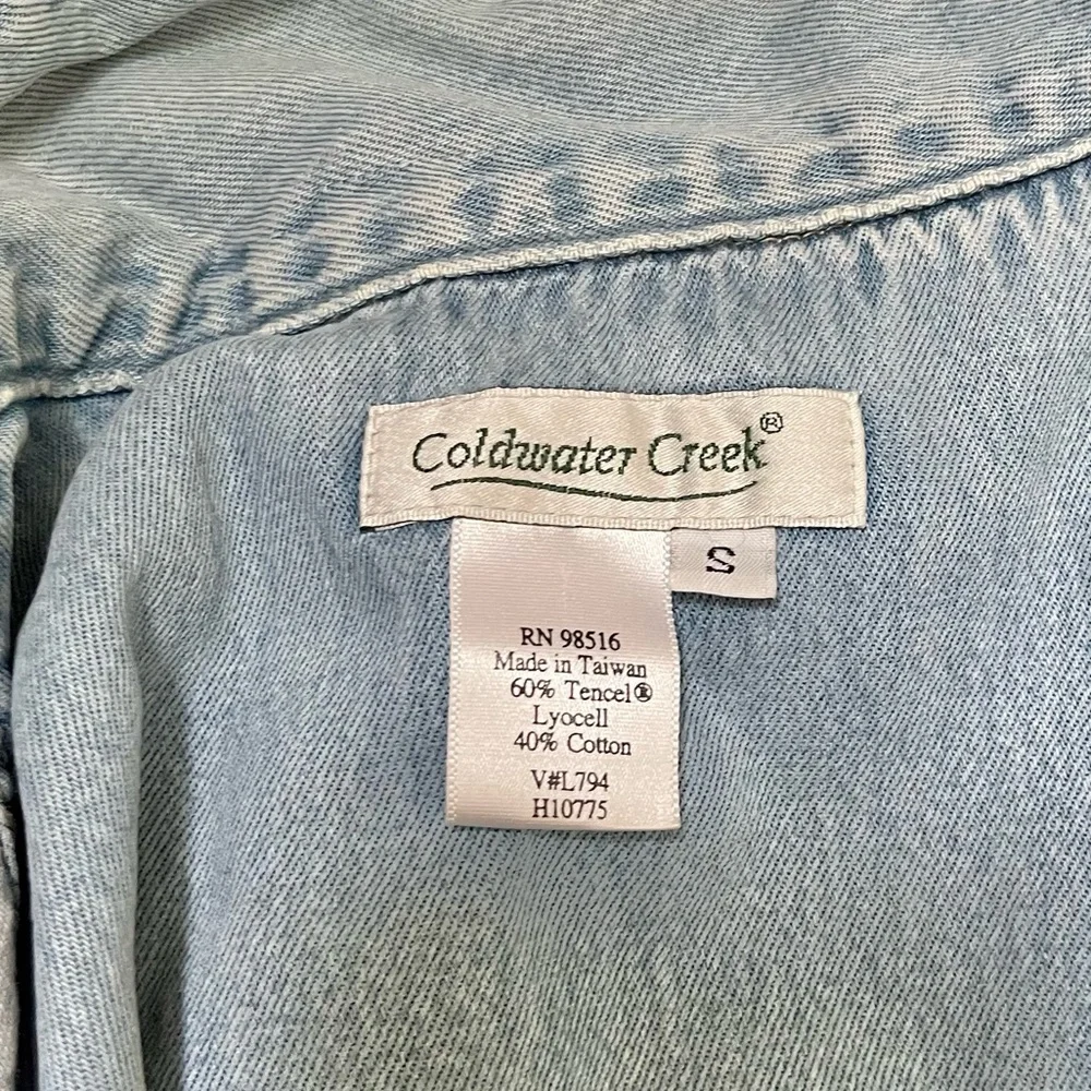 Coldwater Creek denim jacket - Picture 6 of 6